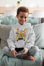 Load image into Gallery viewer, Zoo Bus Cartoon Boy Hoodies-KidsFashionVilla
