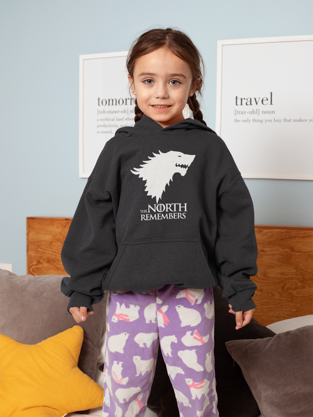 The North Remembers Web Series Girl Hoodies-KidsFashionVilla