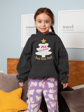 Load image into Gallery viewer, Ho Ho Ho First Christmas Girl Hoodies-KidsFashionVilla
