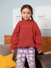 No Change No Growth Minimal Girl Hoodies-KidsFashionVilla