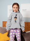 Cute Cartoon Girl Hoodies-KidsFashionVilla