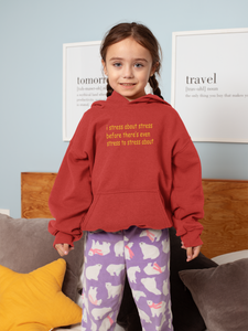 I Stress Minimal Girl Hoodies-KidsFashionVilla