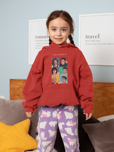Friends Web Series Girl Hoodies-KidsFashionVilla