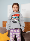 Cute Cartoon Girl Hoodies-KidsFashionVilla