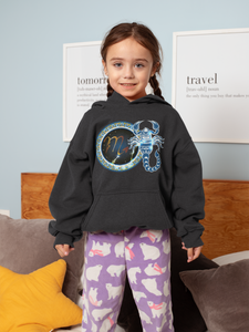 Scorpio Zodiac Sign Girl Hoodies-KidsFashionVilla