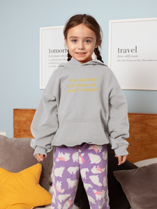 I Stress Minimal Girl Hoodies-KidsFashionVilla