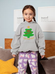 Ho Ho Ho First Christmas Girl Hoodies-KidsFashionVilla