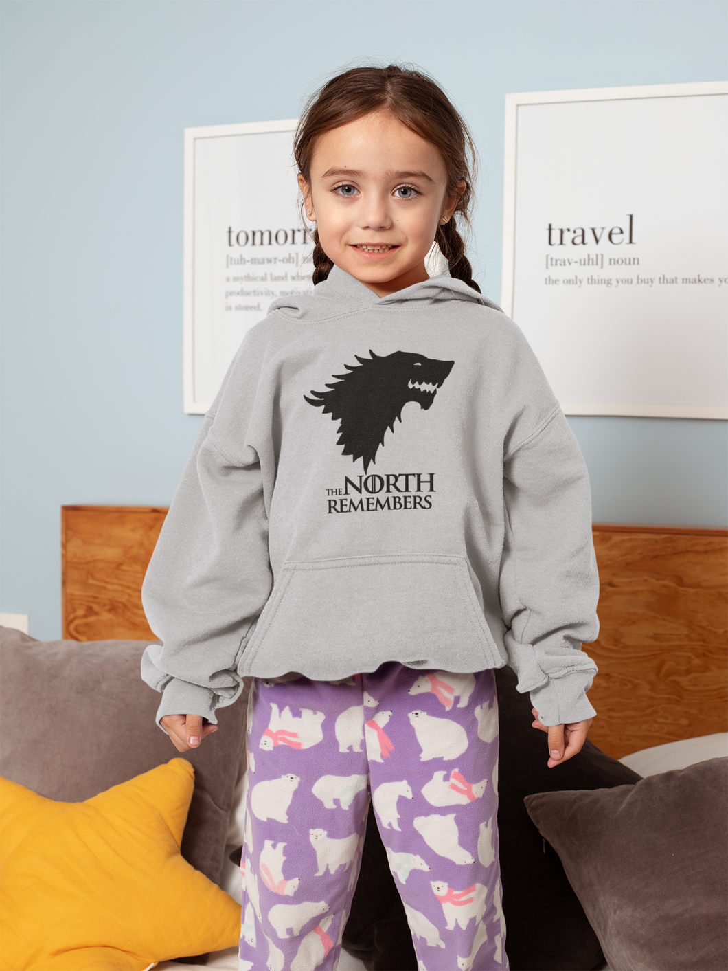 The North Remembers Web Series Girl Hoodies-KidsFashionVilla