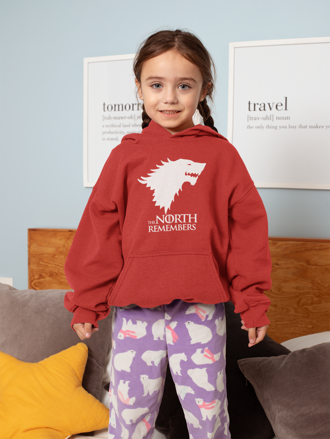 The North Remembers Web Series Girl Hoodies-KidsFashionVilla
