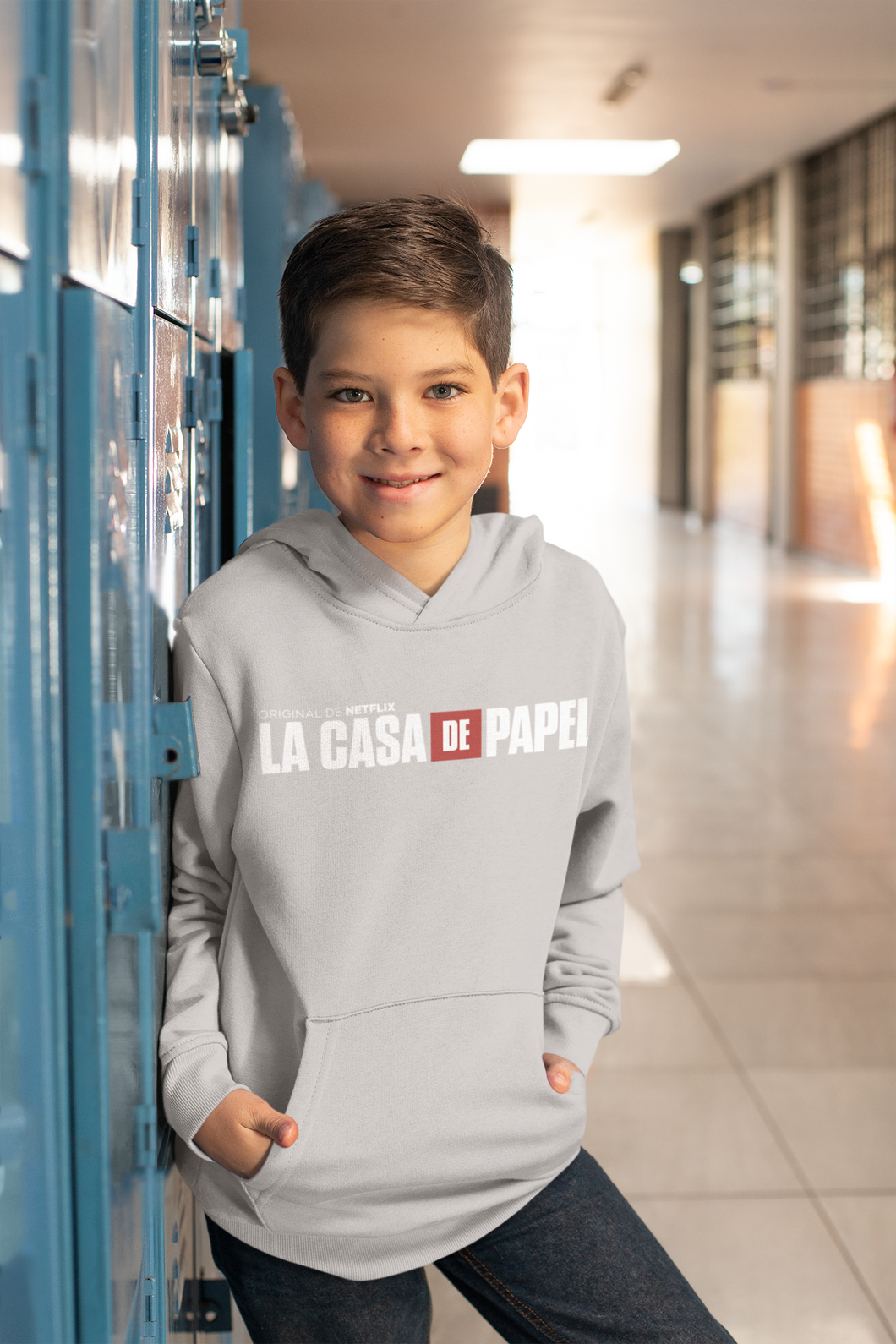 La Casa De Papel Money Heist Boy Hoodies-KidsFashionVilla