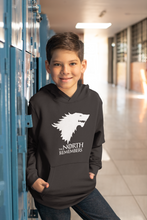 Load image into Gallery viewer, The North Remembers Web Series Boy Hoodies-KidsFashionVilla
