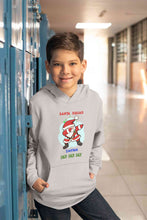 Load image into Gallery viewer, Customized Name Santa Squad Ho Ho Ho Christmas Boy Hoodies-KidsFashionVilla
