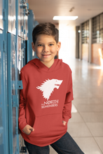 Load image into Gallery viewer, The North Remembers Web Series Boy Hoodies-KidsFashionVilla
