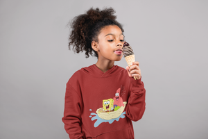Cute Cartoon Girl Hoodies-KidsFashionVilla
