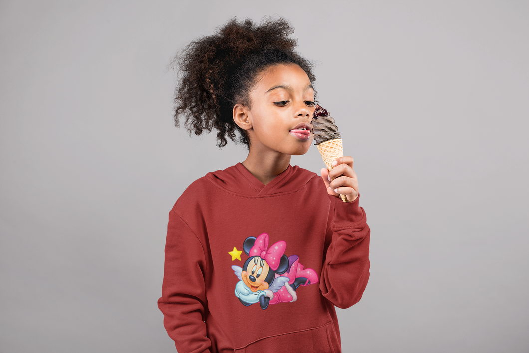 Cute Cartoon Girl Hoodies-KidsFashionVilla