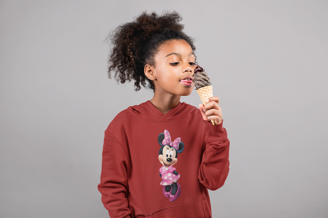 Cute Cartoon Girl Hoodies-KidsFashionVilla