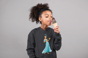 Cute Cartoon Girl Hoodies-KidsFashionVilla