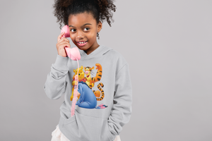 Cute Cartoon Girl Hoodies-KidsFashionVilla