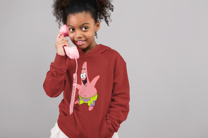 Cute Cartoon Girl Hoodies-KidsFashionVilla