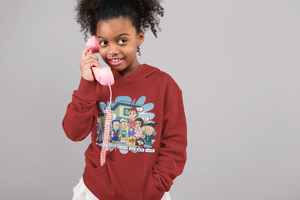 Cute Cartoon Girl Hoodies-KidsFashionVilla