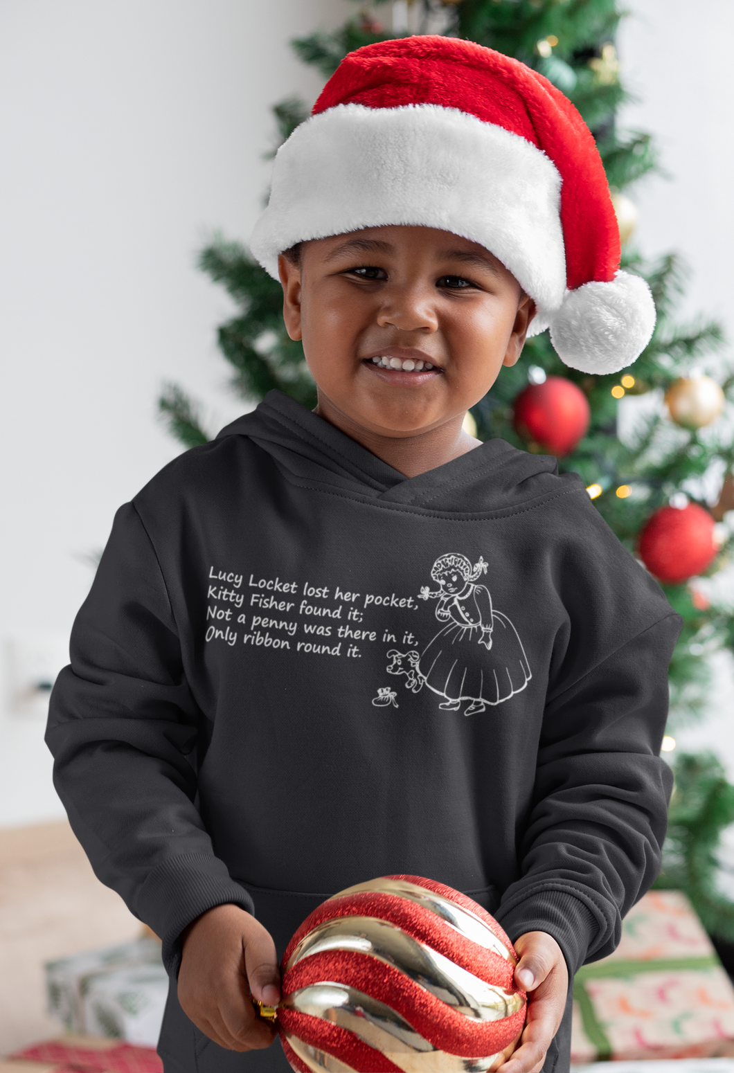 Lucy Locket Poem Boy Hoodies-KidsFashionVilla