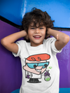 Cute Cartoon Half Sleeves T-Shirt for Boy-KidsFashionVilla