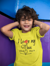 I Love My Masi Half Sleeves T-Shirt for Boy-KidsFashionVilla