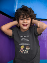Load image into Gallery viewer, Jack And Jill Poem Half Sleeves T-Shirt for Boy-KidsFashionVilla

