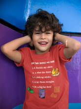 Load image into Gallery viewer, One Two Poem Half Sleeves T-Shirt for Boy-KidsFashionVilla
