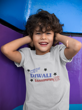 Load image into Gallery viewer, My First Diwali Boommm Half Sleeves T-Shirt for Boy-KidsFashionVilla
