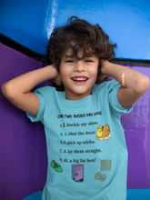 Load image into Gallery viewer, One Two Poem Half Sleeves T-Shirt for Boy-KidsFashionVilla
