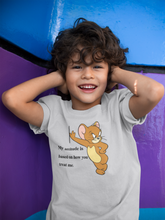 Load image into Gallery viewer, Attitude Shows Cute Jerry Half Sleeves T-Shirt for Boy-KidsFashionVilla
