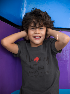 I Love My Masi Half Sleeves T-Shirt for Boy-KidsFashionVilla
