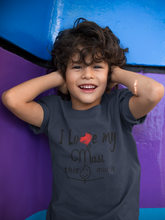 Load image into Gallery viewer, I Love My Masi Half Sleeves T-Shirt for Boy-KidsFashionVilla
