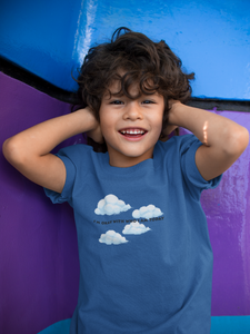 Its Okay Who I Am Today Minimals Half Sleeves T-Shirt for Boy-KidsFashionVilla