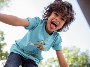 Cute Cartoon Half Sleeves T-Shirt for Boy-KidsFashionVilla