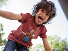 Load image into Gallery viewer, Cute Cartoon Half Sleeves T-Shirt for Boy-KidsFashionVilla

