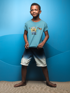 Cute Cartoon Half Sleeves T-Shirt for Boy-KidsFashionVilla