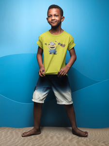 Cute Cartoon Half Sleeves T-Shirt for Boy-KidsFashionVilla