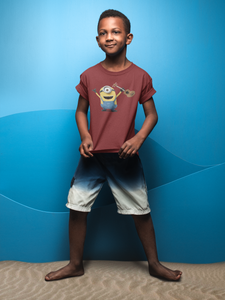 Cute Cartoon Half Sleeves T-Shirt for Boy-KidsFashionVilla