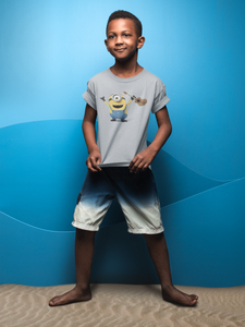 Cute Cartoon Half Sleeves T-Shirt for Boy-KidsFashionVilla