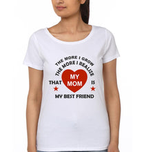 Load image into Gallery viewer, Mom Kid Best Friend Mother and Daughter Matching T-Shirt- KidsFashionVilla
