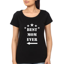 Load image into Gallery viewer, Best Mom Ever Best Kid Ever Mother and Daughter Matching T-Shirt- KidsFashionVilla
