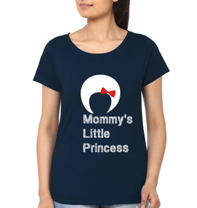 Mommy Mommy's Little Princess Mother and Daughter Matching T-Shirt- KidsFashionVilla
