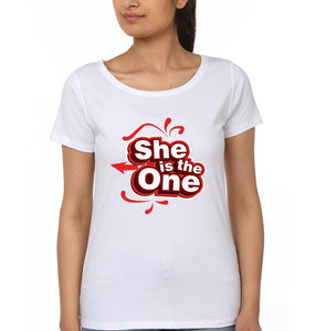 She Is The One Mother and Daughter Matching T-Shirt- KidsFashionVilla