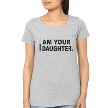 Load image into Gallery viewer, I Am Your Mother I Am Your Daughter Mother and Daughter Matching T-Shirt- KidsFashionVilla
