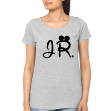 Load image into Gallery viewer, Mr. Jr Mother and Daughter Matching T-Shirt- KidsFashionVilla
