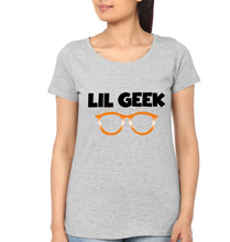 Load image into Gallery viewer, Big Geek Lil Geek Mother and Daughter Matching T-Shirt- KidsFashionVilla
