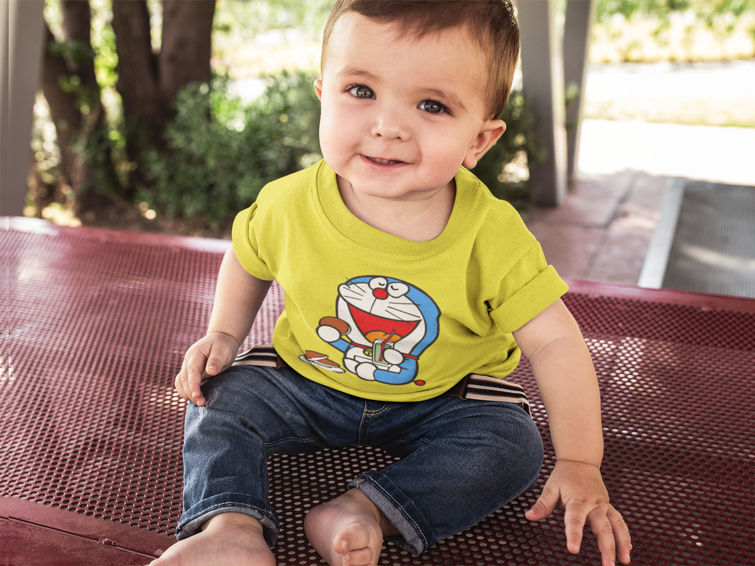 Cute Cartoon Half Sleeves T-Shirt for Boy-KidsFashionVilla