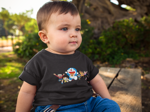 Cute Cartoon Half Sleeves T-Shirt for Boy-KidsFashionVilla